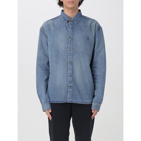 Saint Laurent Shirt Men Denim